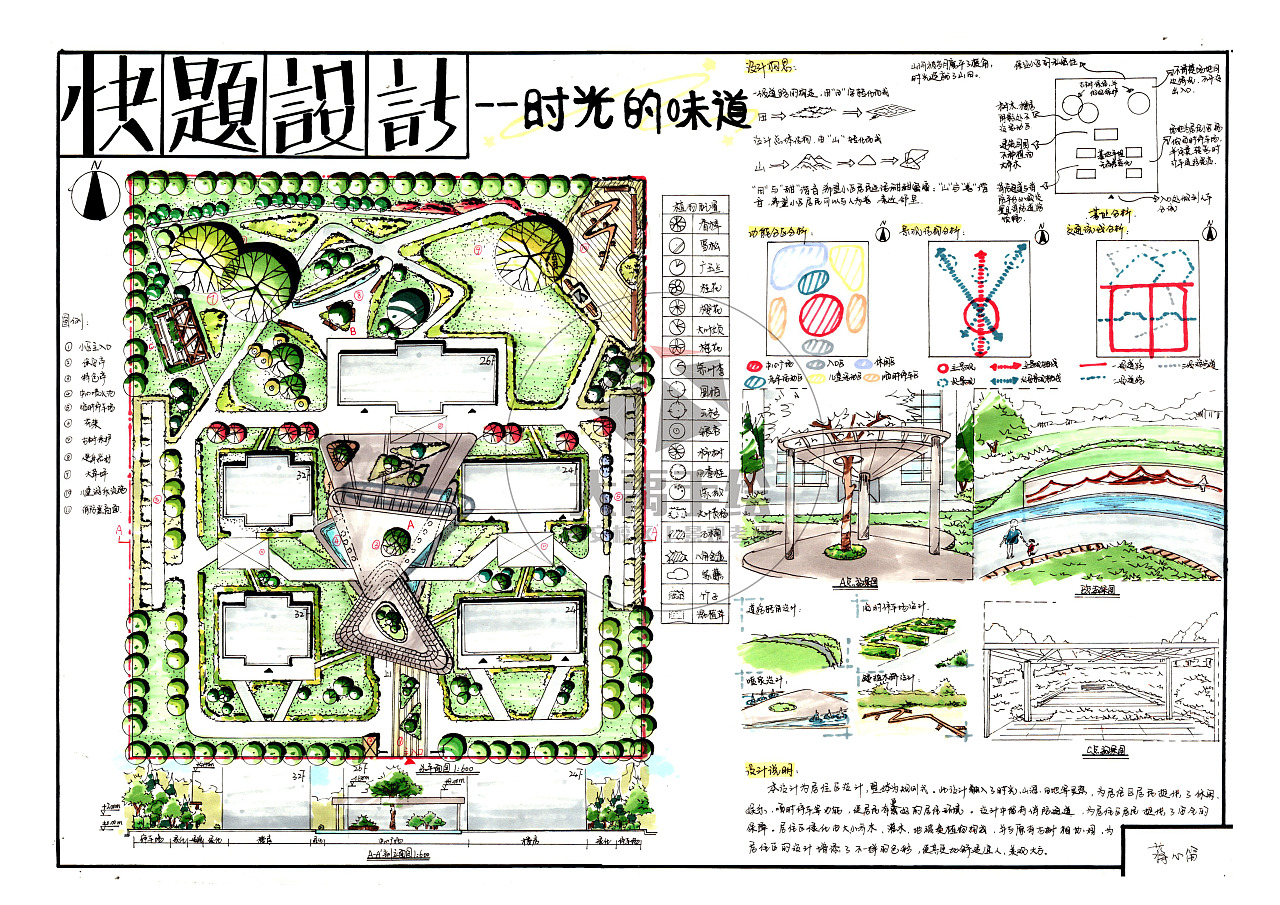 好看的景觀快題設計大禹 - 站酷(zcool)