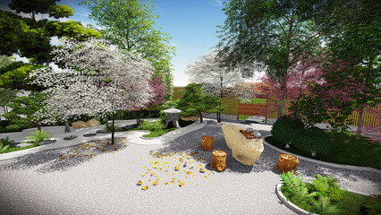 日式庭院景觀設計|空間|景觀設計|小影的小影 