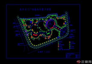 某種植廣場(chǎng)景觀設(shè)計(jì)cad圖紙