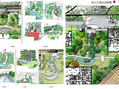 [重慶]Art Deco風格生態住宅小區景觀設計方案